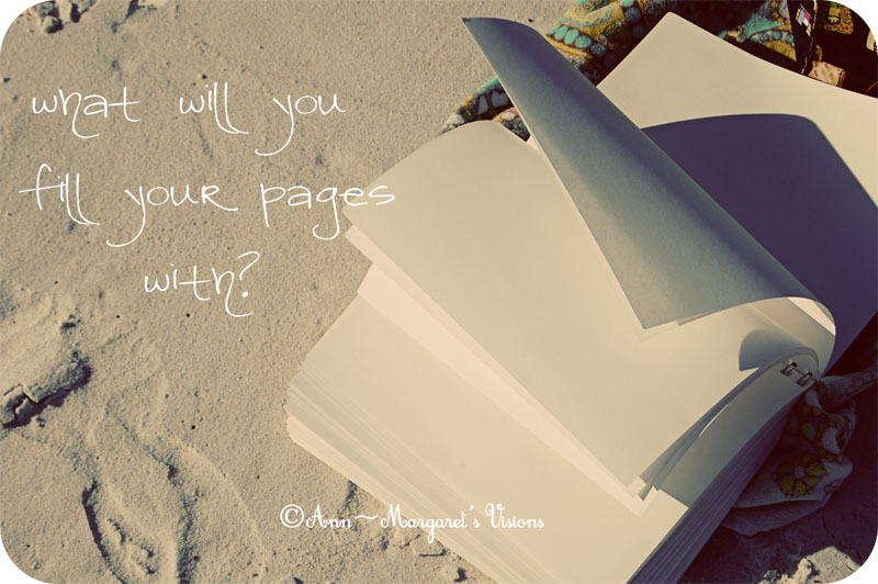 What will you fill your pages with